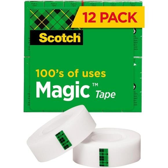 Scotch Magic Tape, Invisible, Home Office Supplies and Back to School Supplies - Picture 7 of 7
